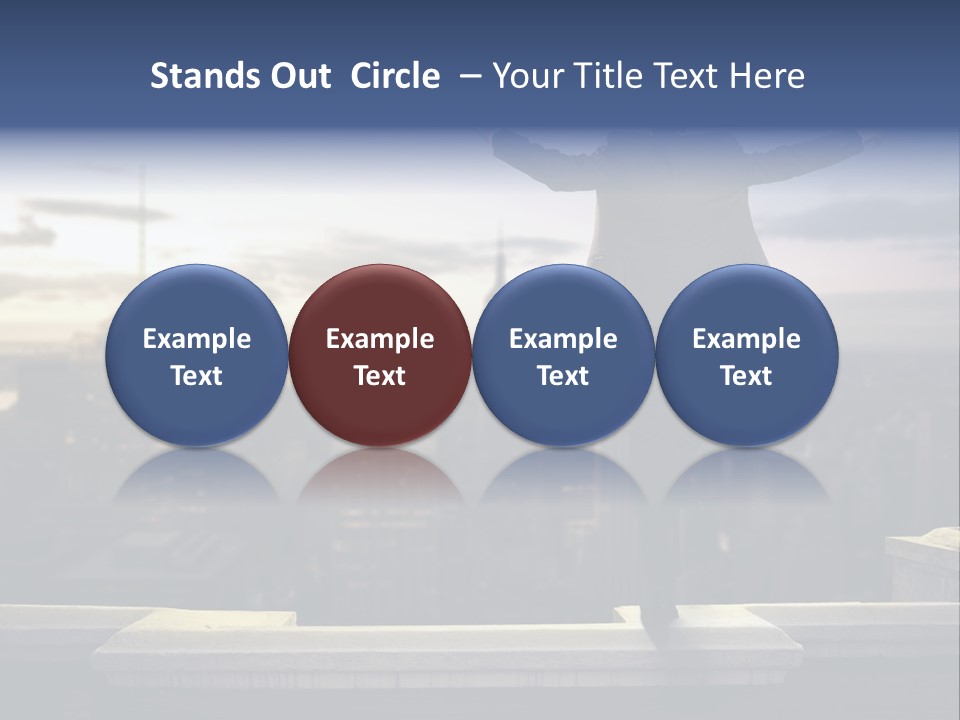 Dangerous Urban Morning PowerPoint Template