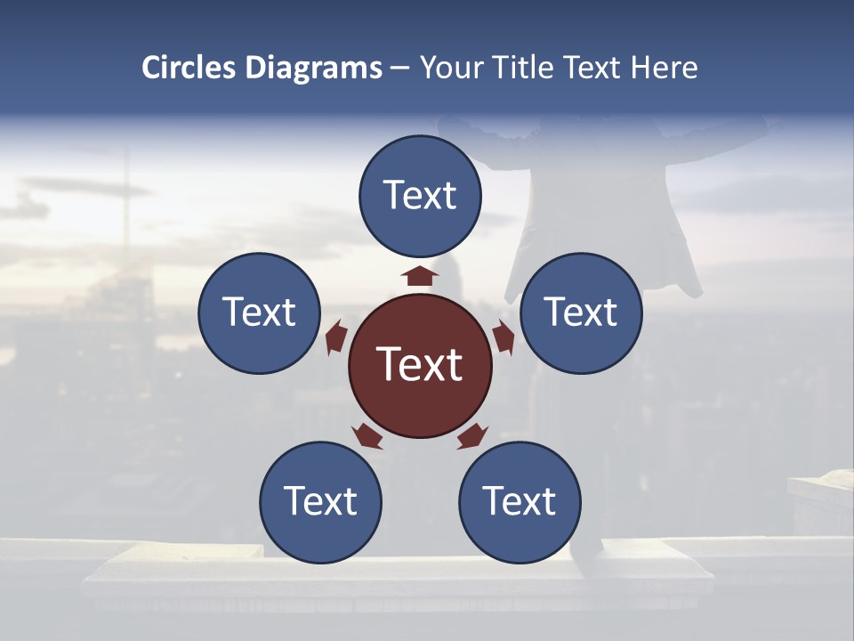 Dangerous Urban Morning PowerPoint Template