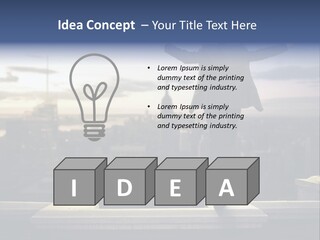 Dangerous Urban Morning PowerPoint Template