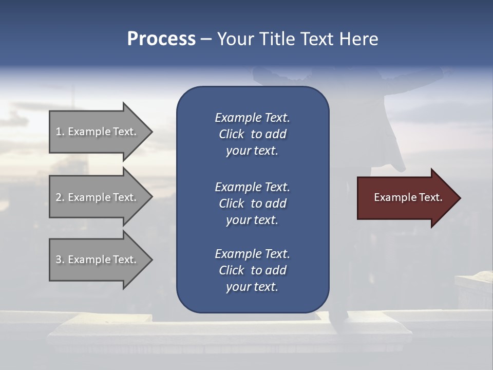 Dangerous Urban Morning PowerPoint Template