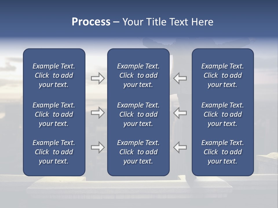 Dangerous Urban Morning PowerPoint Template