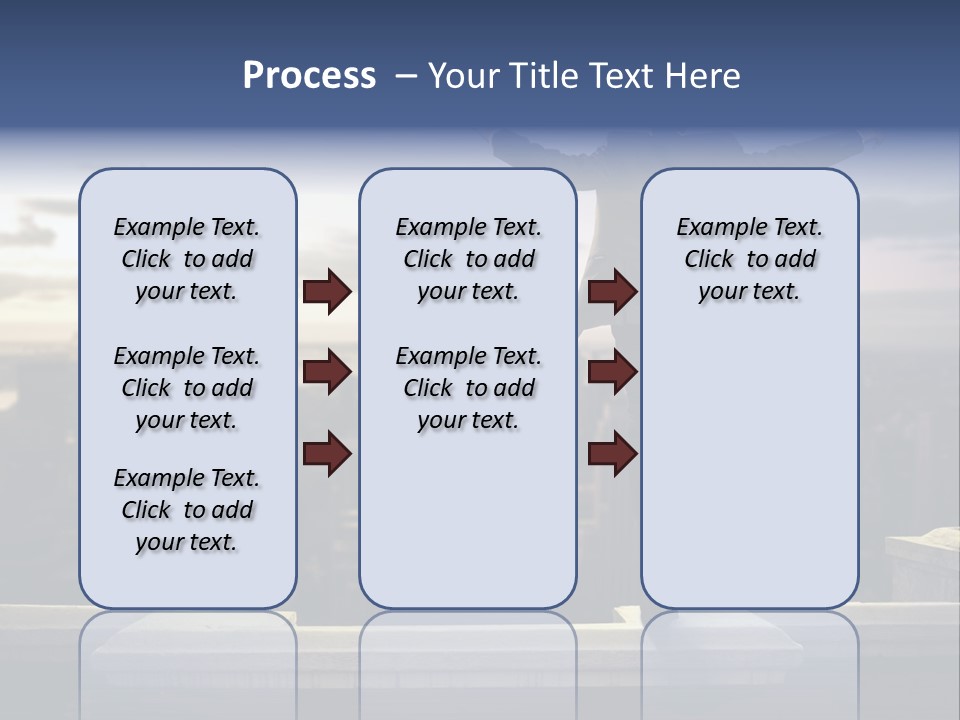 Dangerous Urban Morning PowerPoint Template