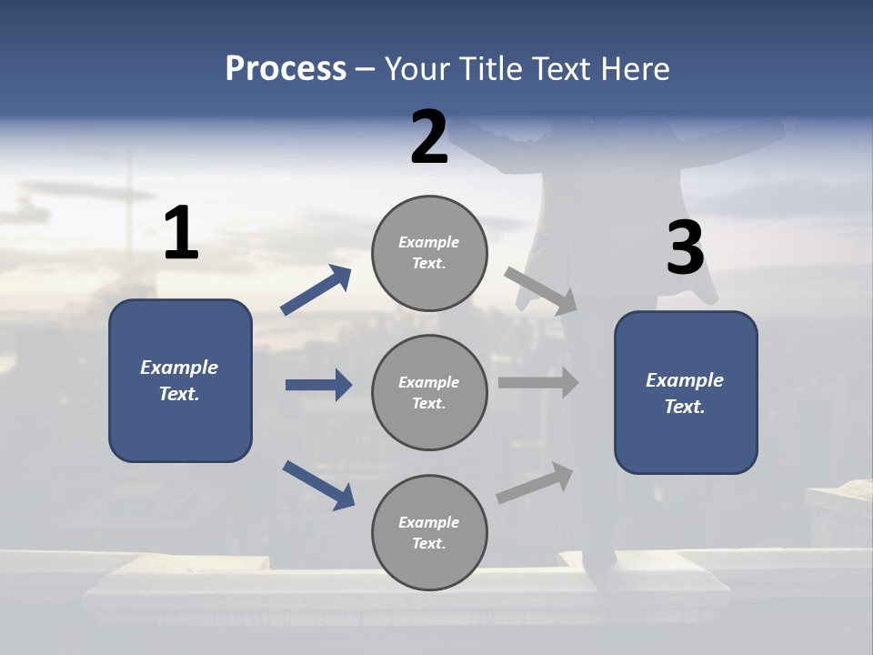 Dangerous Urban Morning PowerPoint Template