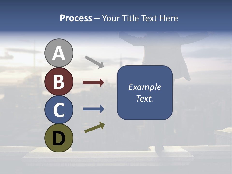 Dangerous Urban Morning PowerPoint Template