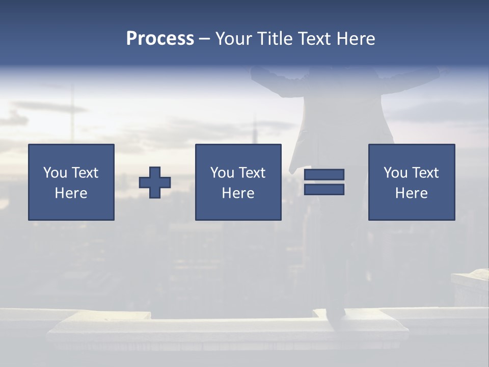 Dangerous Urban Morning PowerPoint Template