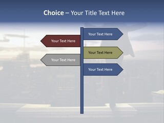 Dangerous Urban Morning PowerPoint Template