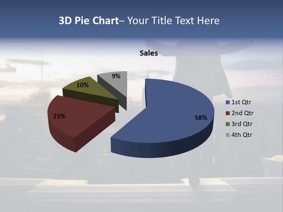 Dangerous Urban Morning PowerPoint Template