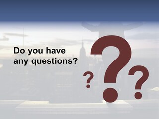 Dangerous Urban Morning PowerPoint Template