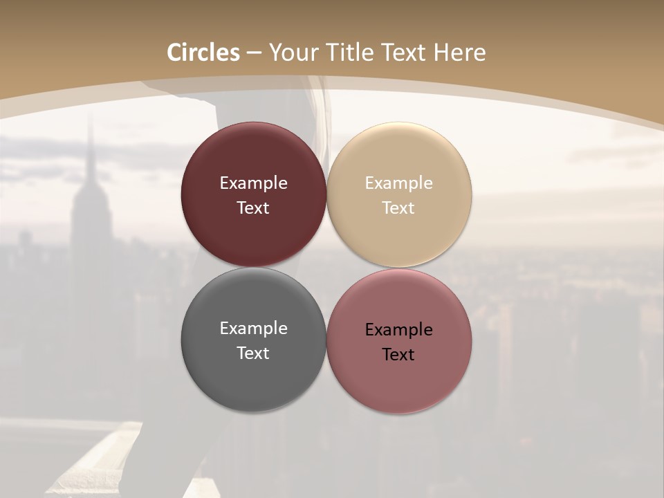 Fall Worker Depression PowerPoint Template