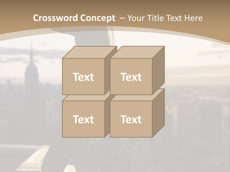 Fall Worker Depression PowerPoint Template