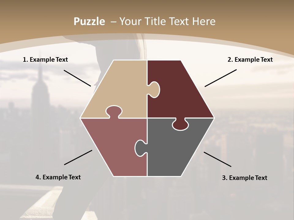 Fall Worker Depression PowerPoint Template