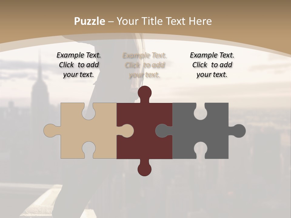 Fall Worker Depression PowerPoint Template