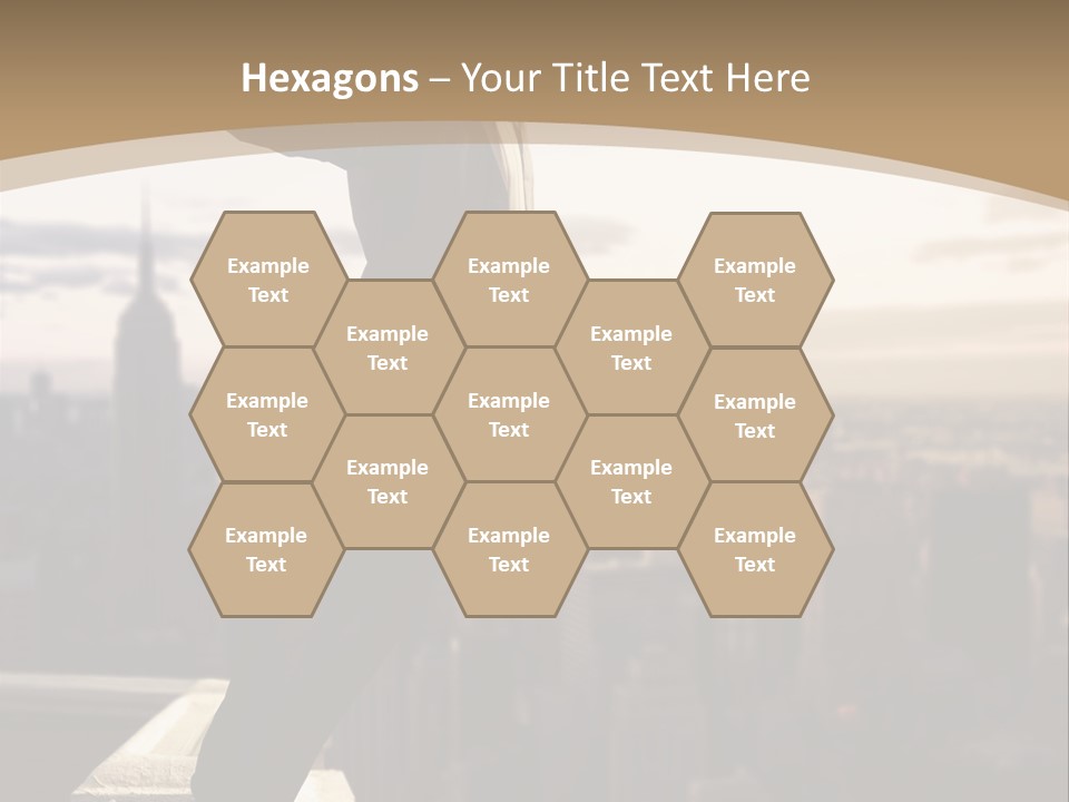Fall Worker Depression PowerPoint Template