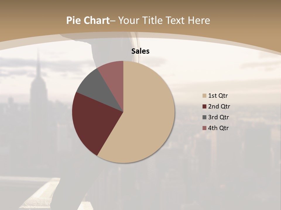 Fall Worker Depression PowerPoint Template