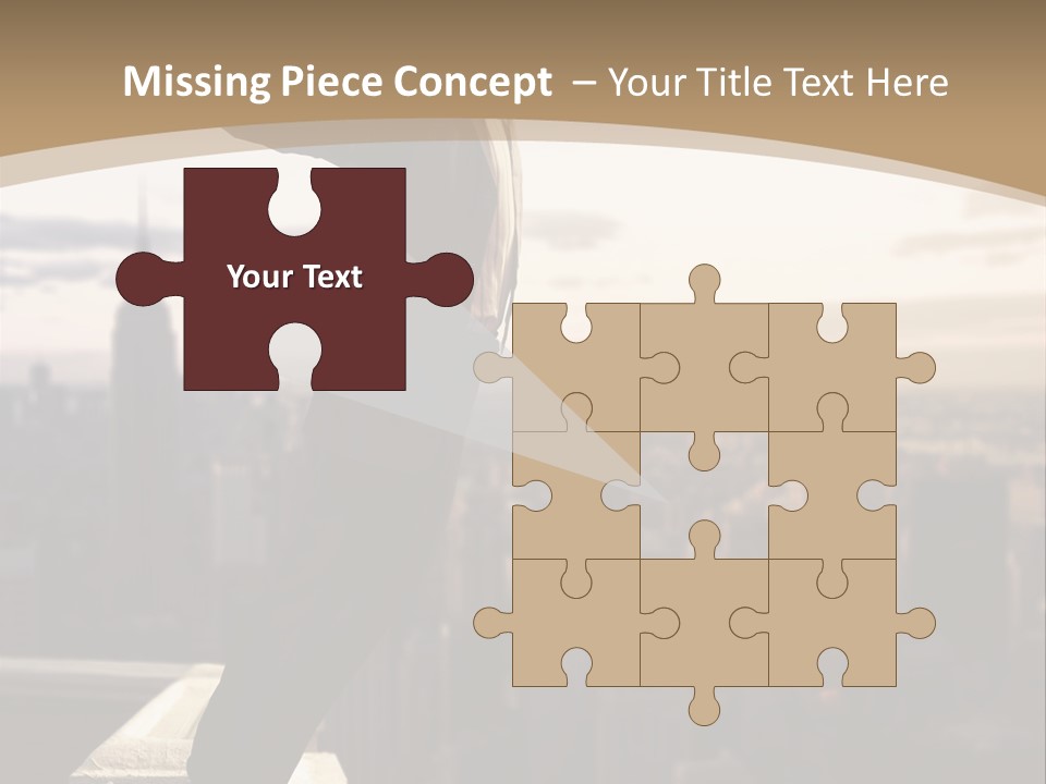 Fall Worker Depression PowerPoint Template