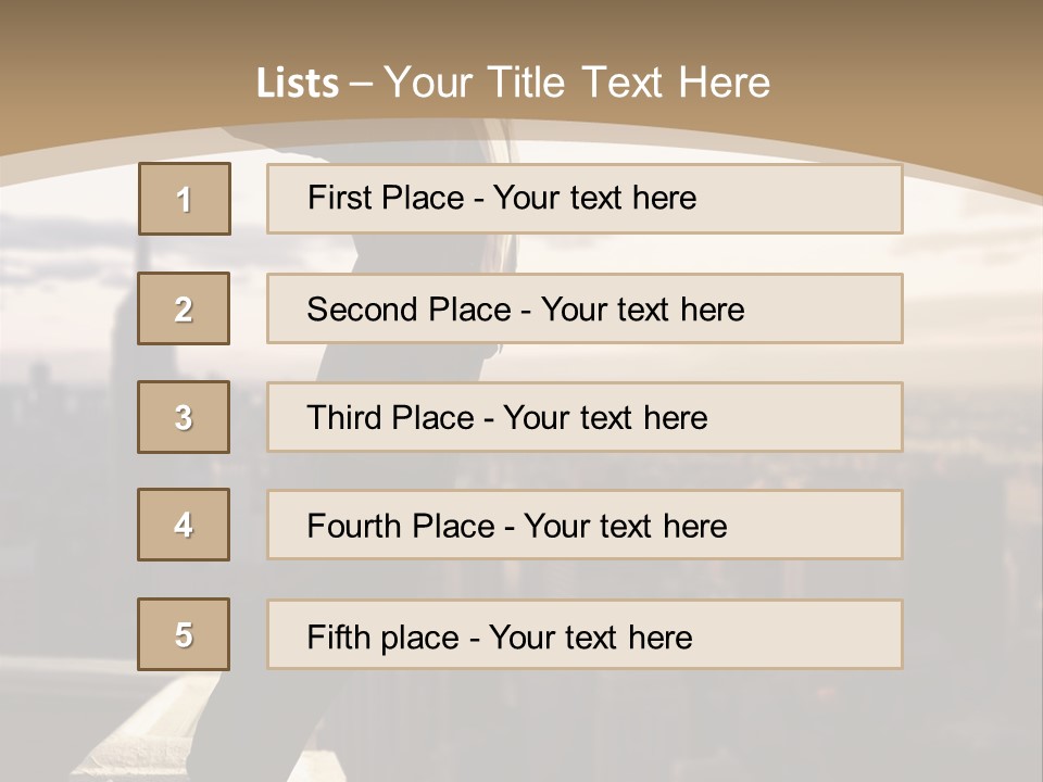Fall Worker Depression PowerPoint Template