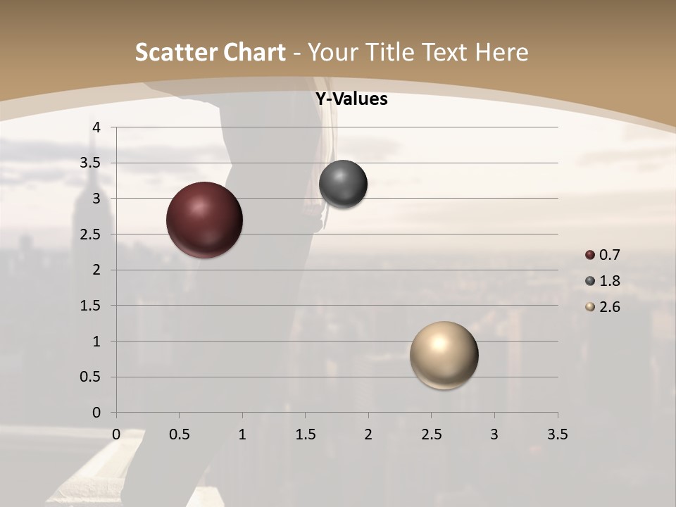 Fall Worker Depression PowerPoint Template