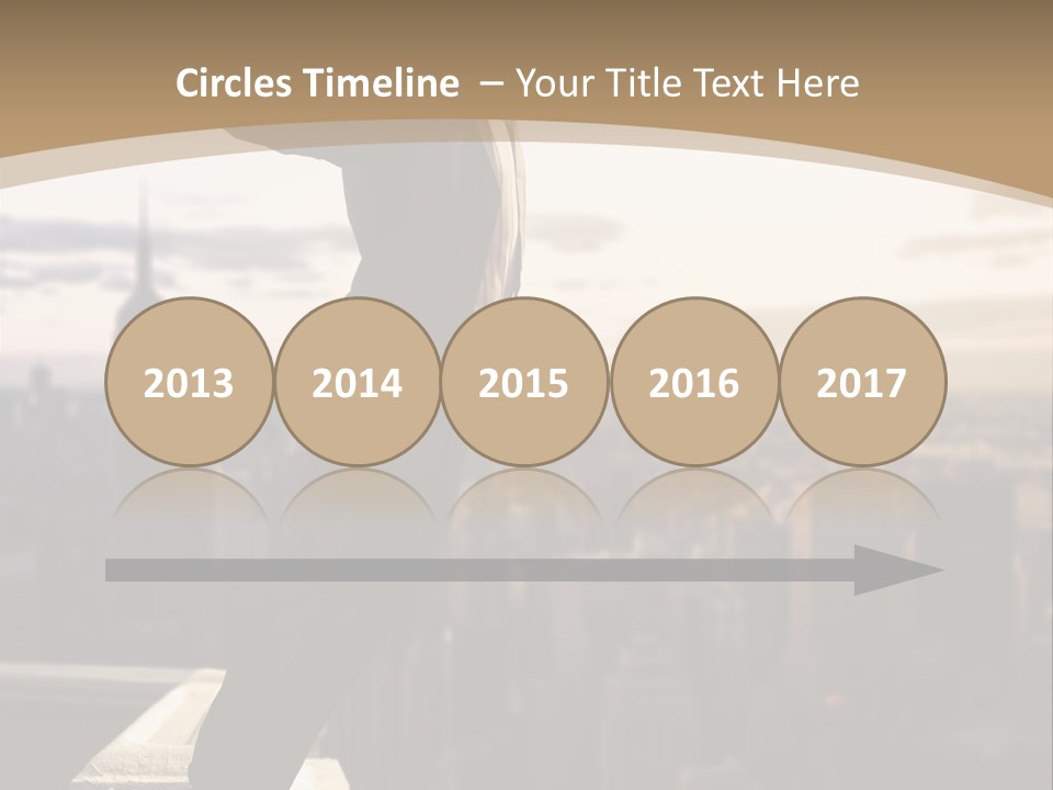 Fall Worker Depression PowerPoint Template