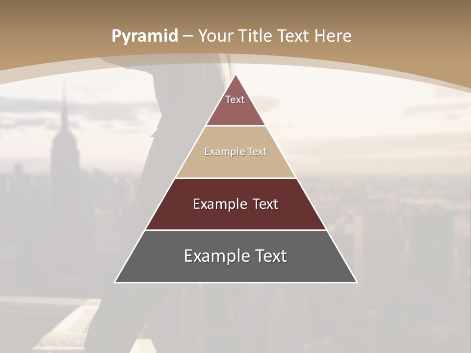 Fall Worker Depression PowerPoint Template