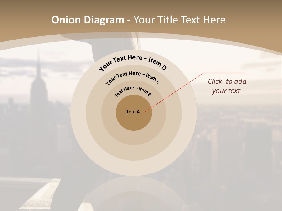 Fall Worker Depression PowerPoint Template