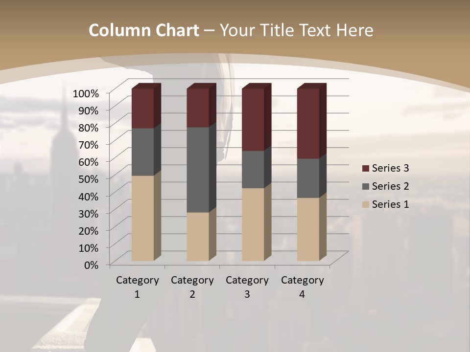 Fall Worker Depression PowerPoint Template