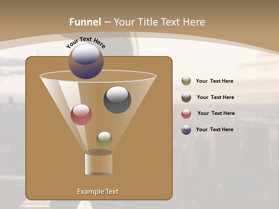 Fall Worker Depression PowerPoint Template