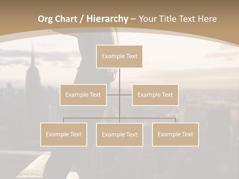 Fall Worker Depression PowerPoint Template