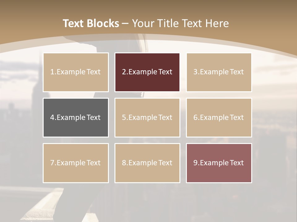 Fall Worker Depression PowerPoint Template