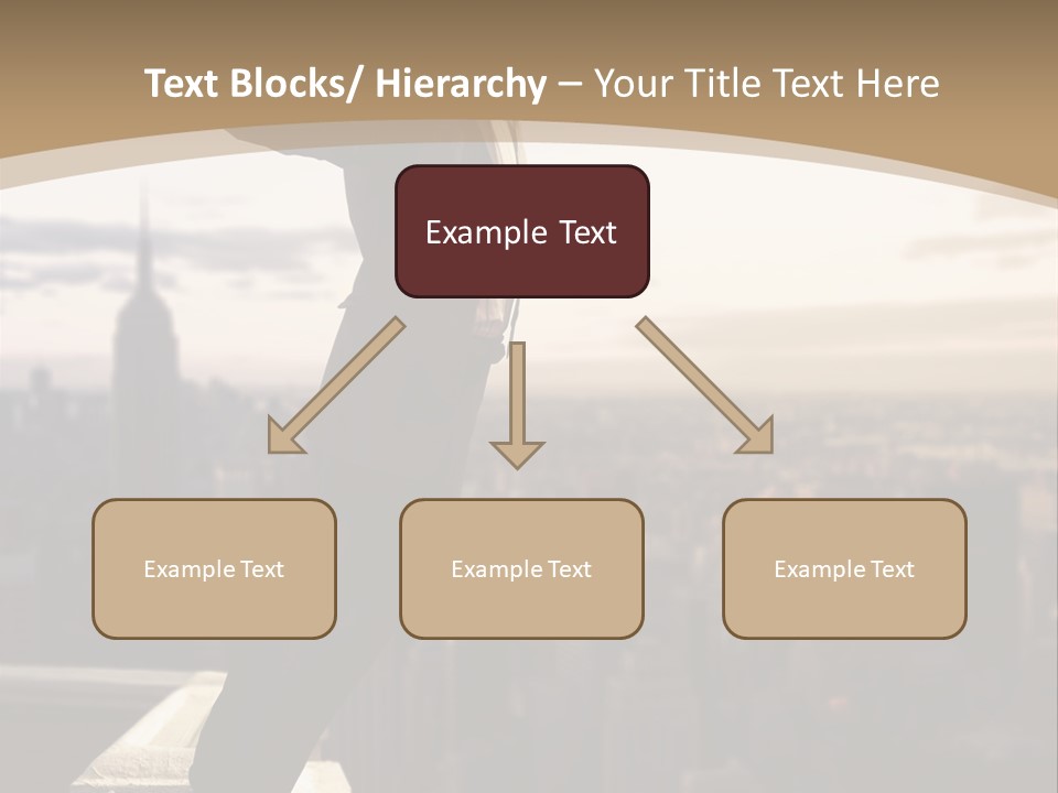 Fall Worker Depression PowerPoint Template