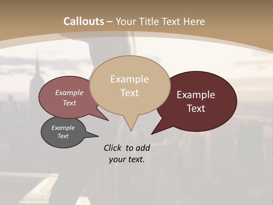 Fall Worker Depression PowerPoint Template
