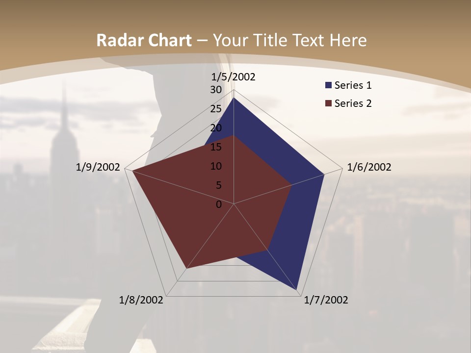 Fall Worker Depression PowerPoint Template