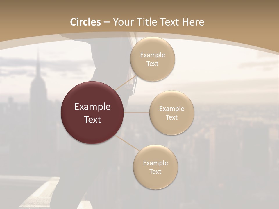 Fall Worker Depression PowerPoint Template