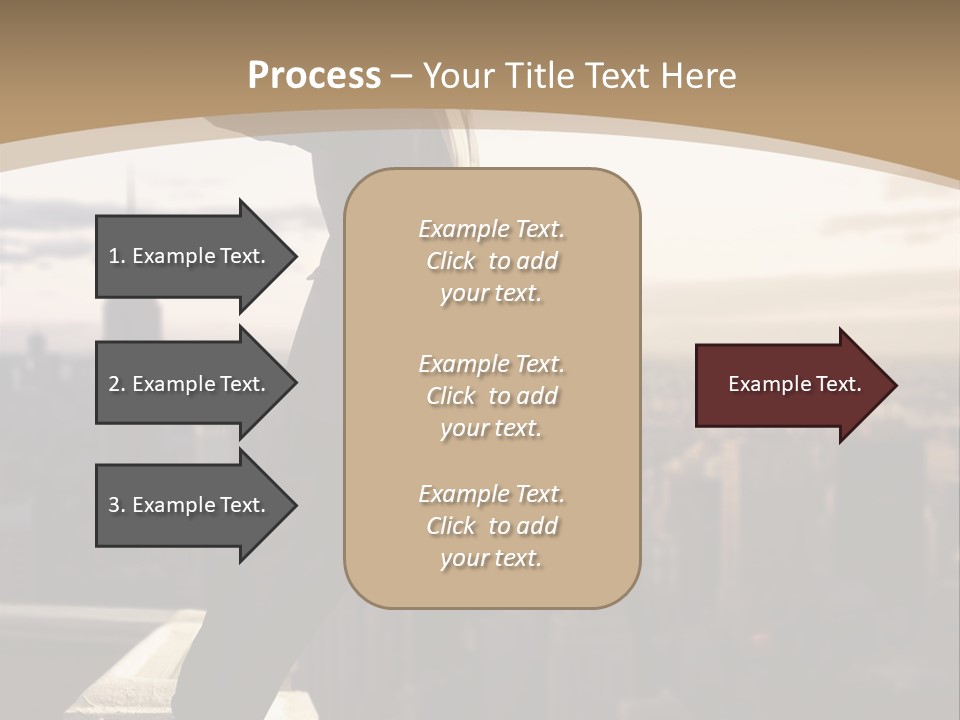 Fall Worker Depression PowerPoint Template