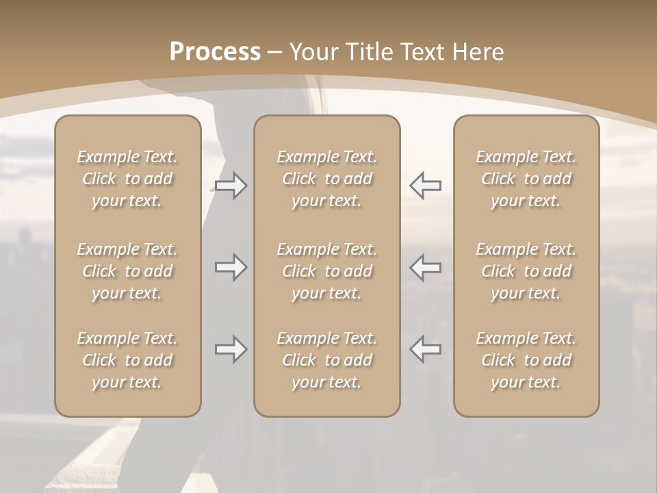 Fall Worker Depression PowerPoint Template