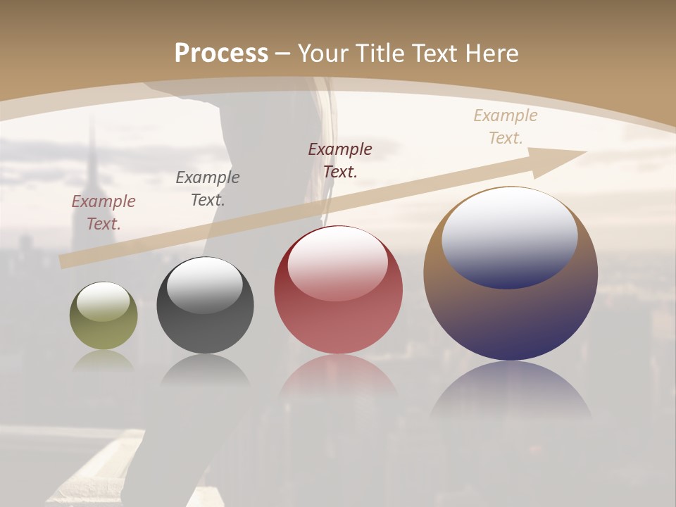 Fall Worker Depression PowerPoint Template