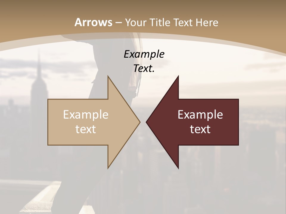 Fall Worker Depression PowerPoint Template
