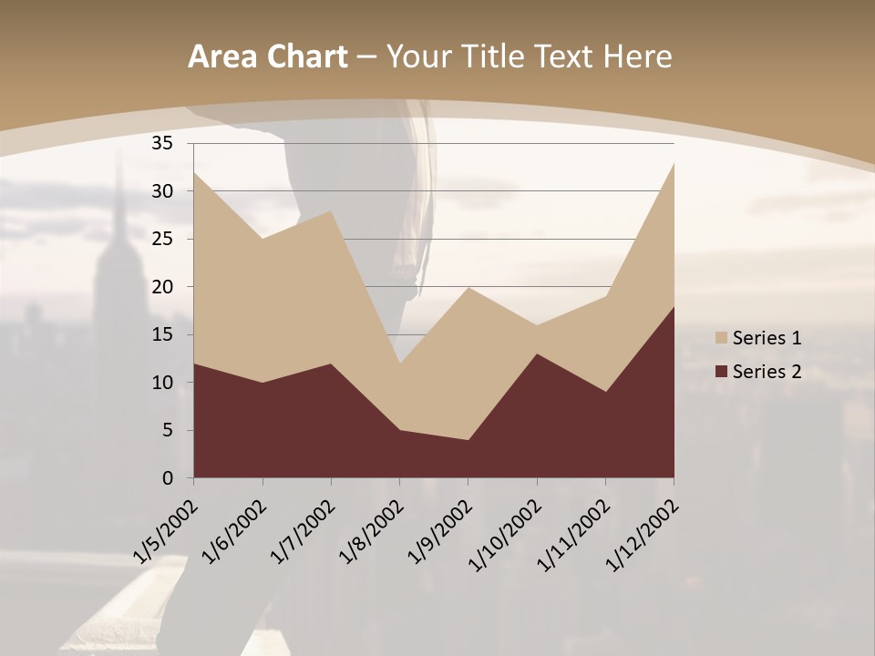 Fall Worker Depression PowerPoint Template