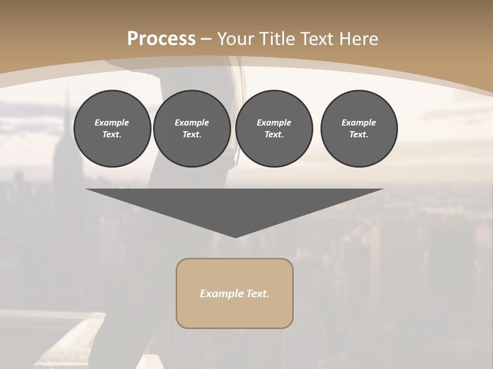 Fall Worker Depression PowerPoint Template