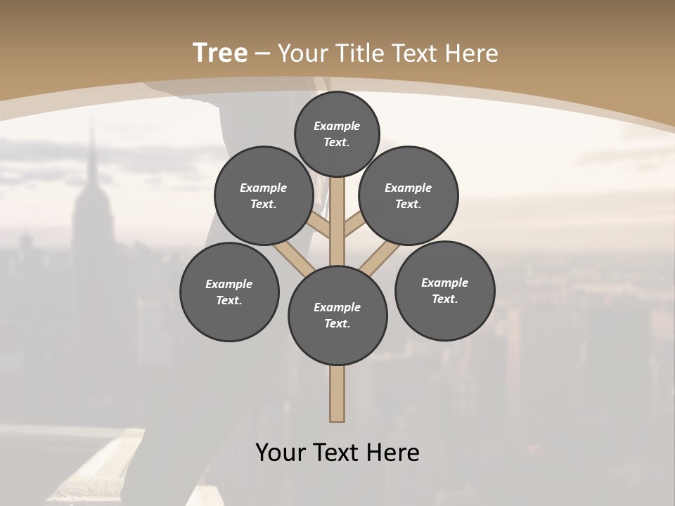 Fall Worker Depression PowerPoint Template