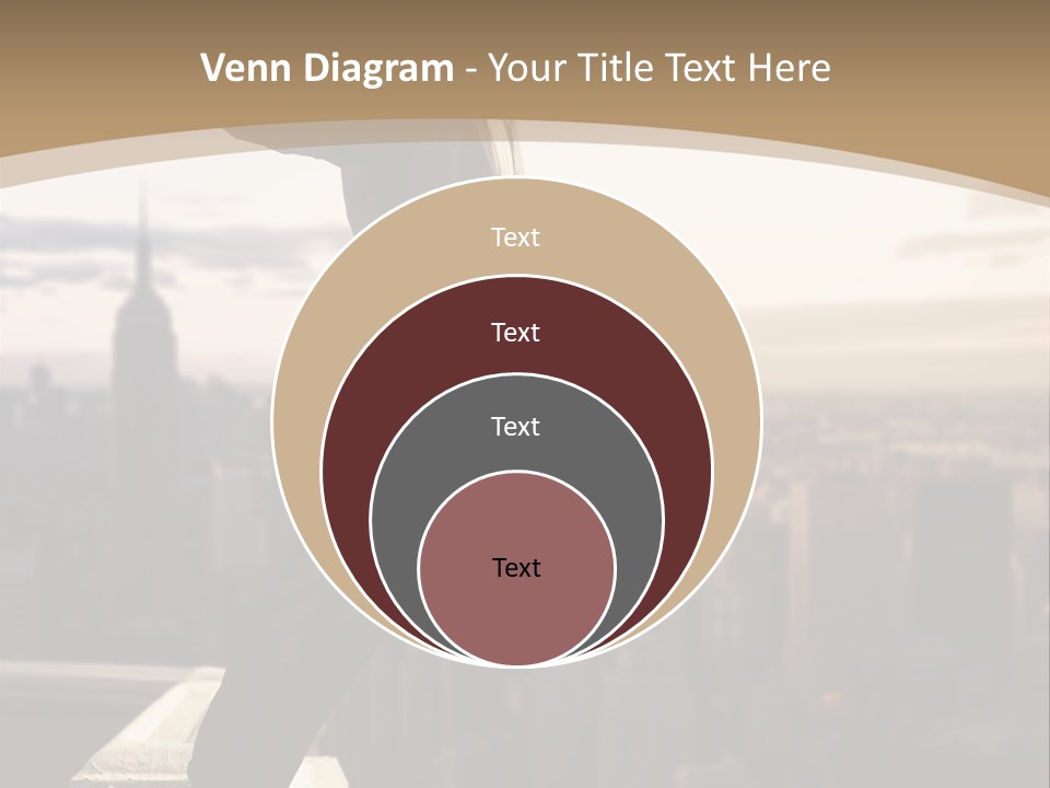 Fall Worker Depression PowerPoint Template