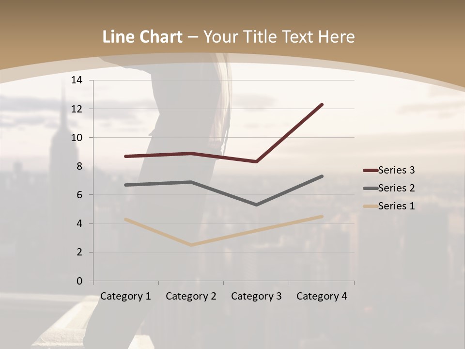 Fall Worker Depression PowerPoint Template