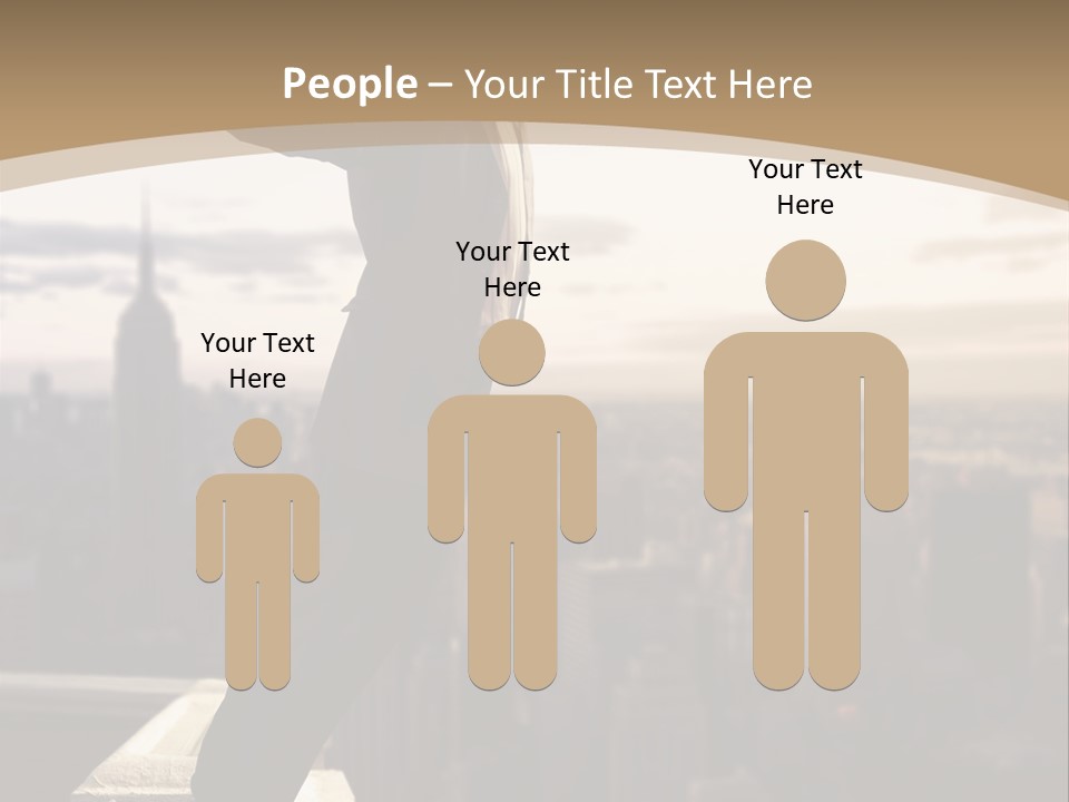 Fall Worker Depression PowerPoint Template