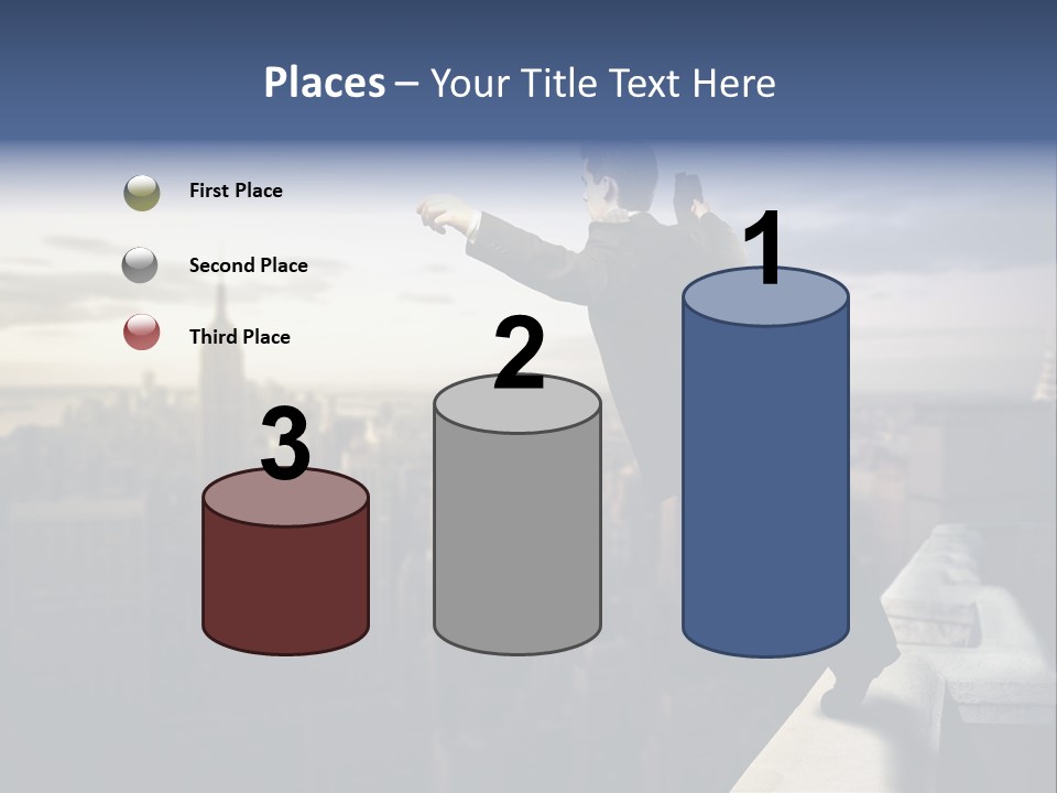 Serenity Urban Down PowerPoint Template