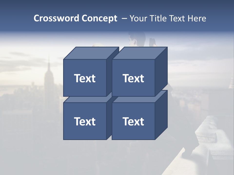 Serenity Urban Down PowerPoint Template