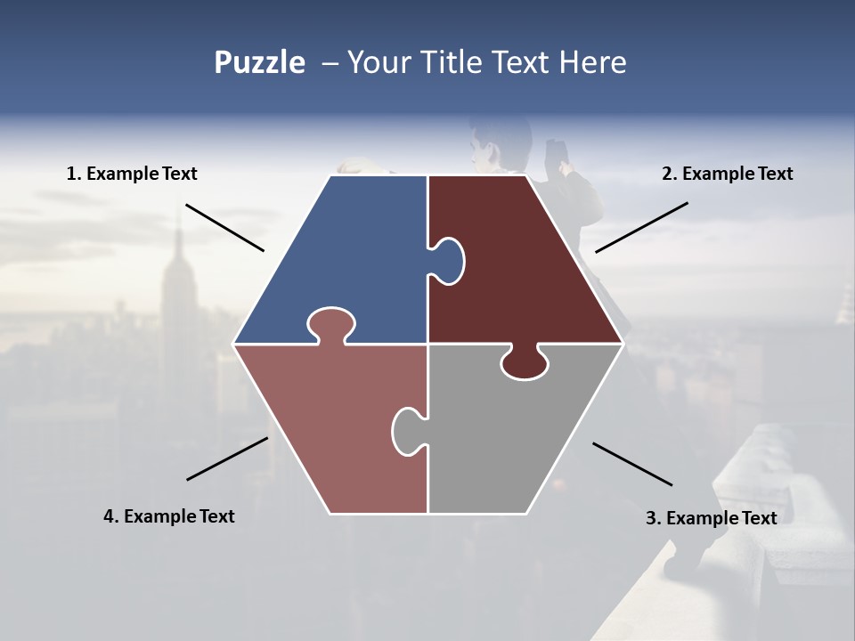 Serenity Urban Down PowerPoint Template