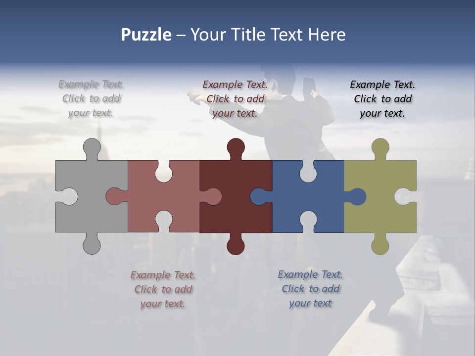 Serenity Urban Down PowerPoint Template