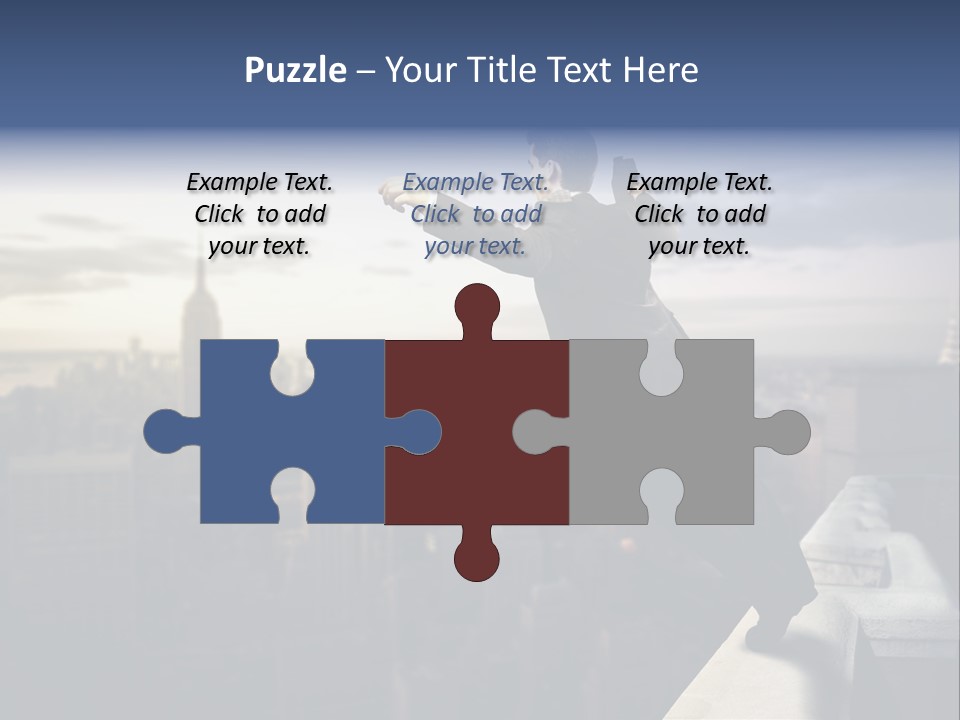 Serenity Urban Down PowerPoint Template