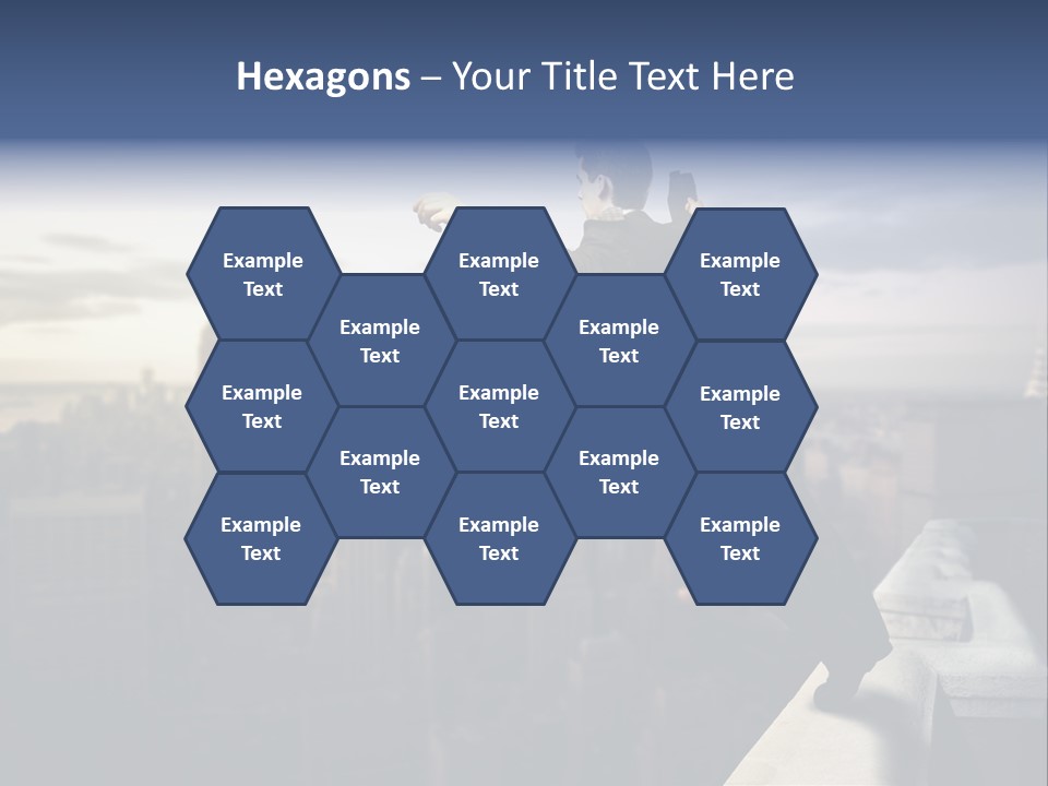 Serenity Urban Down PowerPoint Template