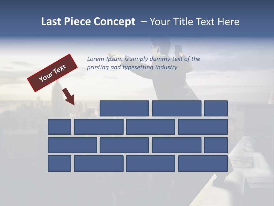 Serenity Urban Down PowerPoint Template