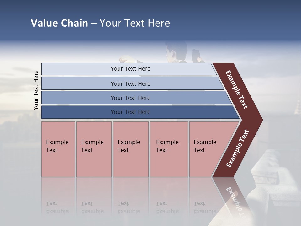 Serenity Urban Down PowerPoint Template